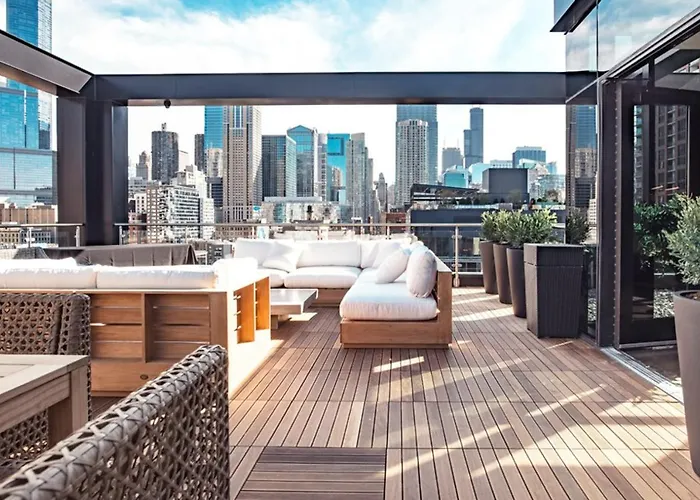 Апартаменты River N 1br W Gym Pool Wd Nr Mag Mile Chi-440 Чикаго