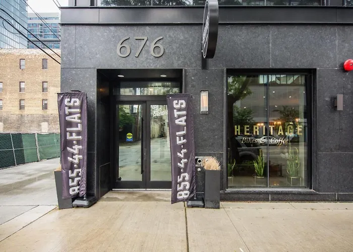 River N 1br W Gym Pool Wd Nr Mag Mile Chi-440 *