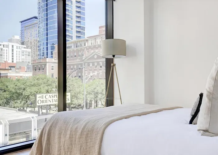 River N 1br W Gym Pool Wd Nr Mag Mile Chi-440 Апартаменты